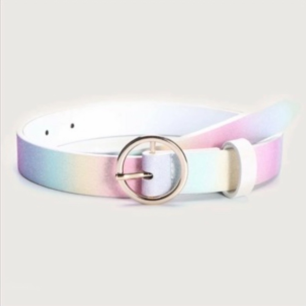 NEW• So Very Y2K Gradient Rainbow Belt